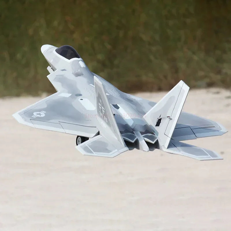 SME Store Freewing RC Airplane F22 Raptor 90mm EDF Jet Plane KIT With Servos PNP 6S/8S Electric Radio Control Model