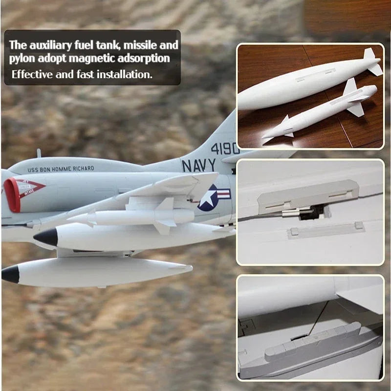 SME Store Freewing A-4 E/F Skyhawk 80mm Culvert R/C Model Airplanes Edf Jet RC Plane