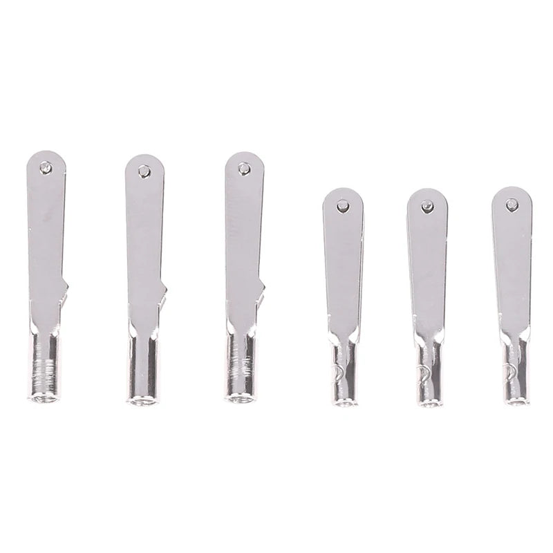 SME Tools  10PCS M2/M3 Metal Iron Clevis Chuck Pull Rod Connector Clamp Horn Alloy Screw Accessories Kit For RC Aircraft Car Model Plane