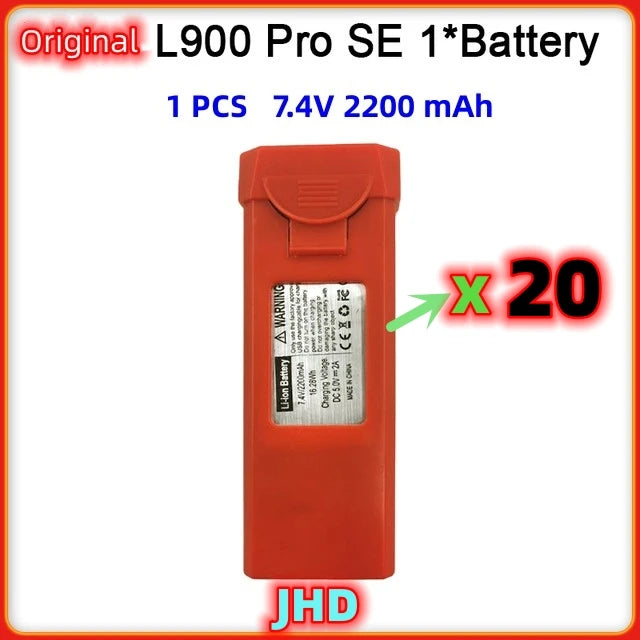 SME Store JHD Wholesale L900 PRO Se L900 PRO Se Max Drone Battery For L900 PRO Se Max Drone Battery Accessories Quadcopter RC Plane Parts